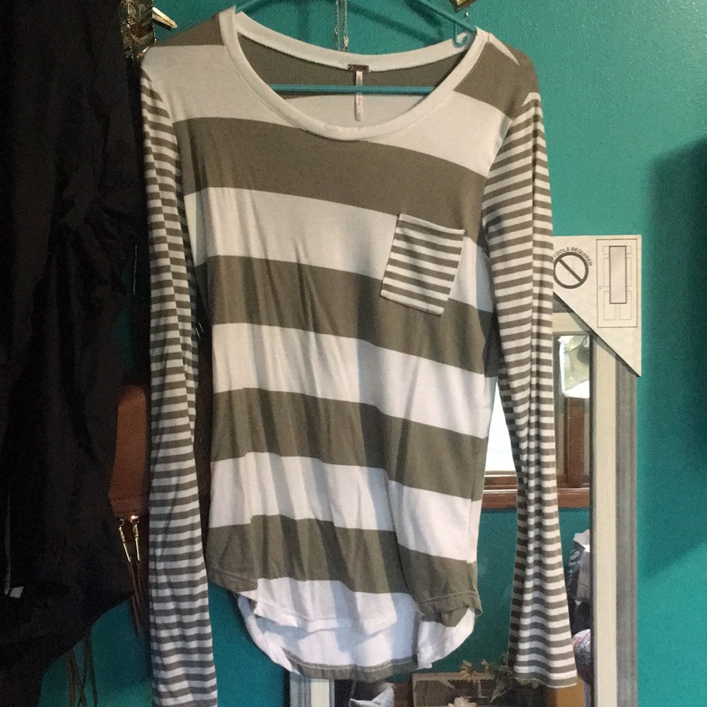 Stripped long sleeve